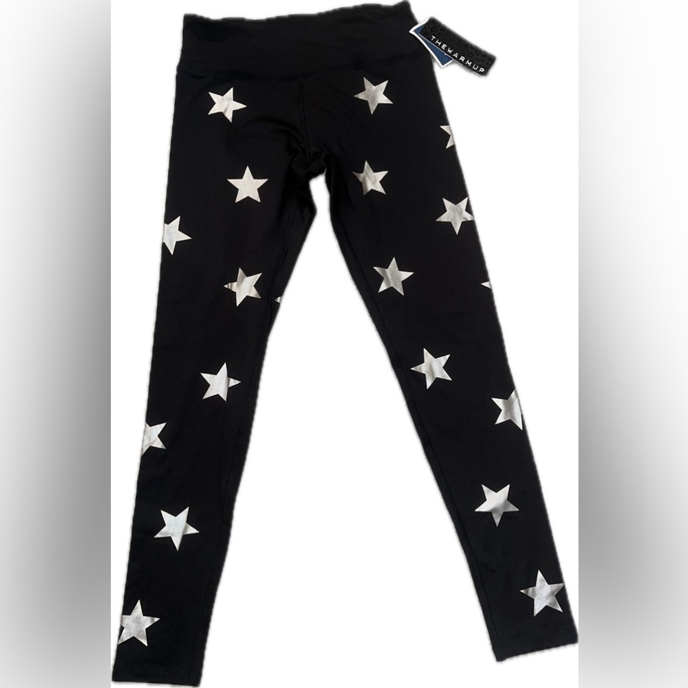 Jessica Simpson the warmup star detail black legging